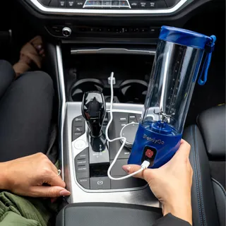 BLENDYGO 3 Mini Draagbare Smoothieblender USB-C 550ml Flesgroen — miniatuur 5