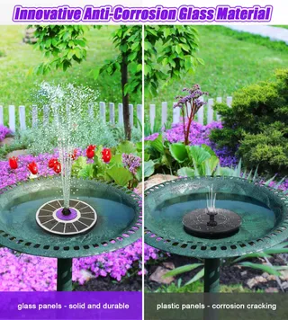 SZMP Solar Fontein 3.5W Tuin Vijver Vogelbad — miniatuur 3