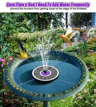 SZMP Solar Fontein 3.5W Tuin Vijver Vogelbad — miniatuur 5