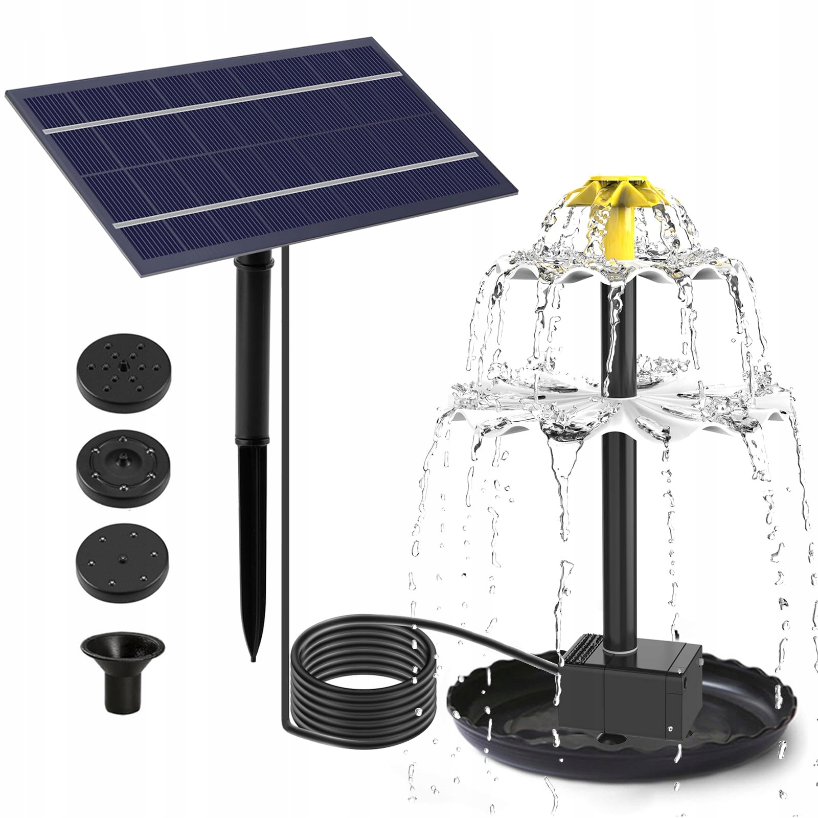 Solar Vijverpomp Tuinfontein Zonne-energie