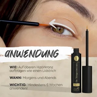 BIO Wimperserum Hormoonvrij Peptiden Cafeïne Biotine 7,5ml — miniatuur 7