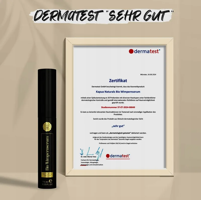 BIO Wimperserum Hormoonvrij Peptiden Cafeïne Biotine 7,5ml — foto 2
