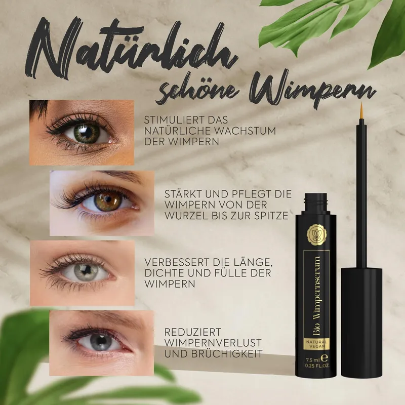 BIO Wimperserum Hormoonvrij Peptiden Cafeïne Biotine 7,5ml — foto 8