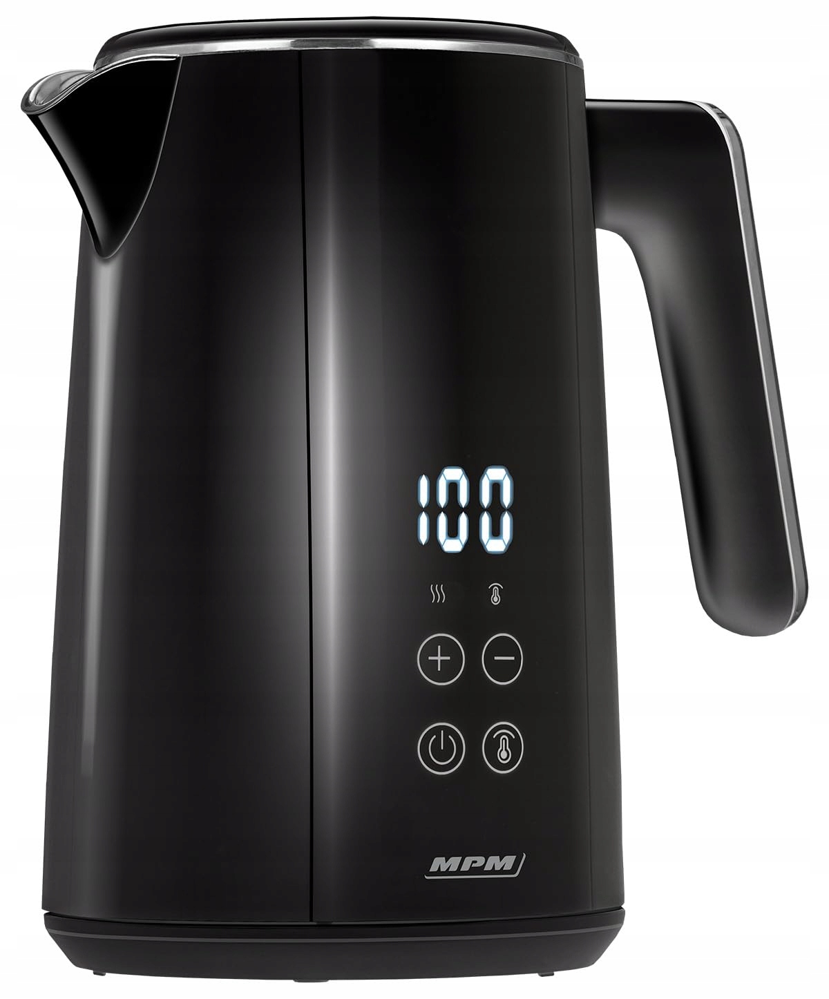 MPM MCZ-120/C Waterkoker 1,5L 40-100C 2200W Smart Touch Zwart