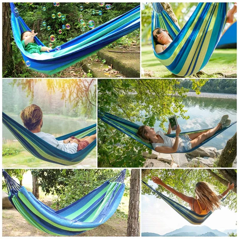 FLINTRONIC Camping Hangmat Outdoor Tuin tot 300KG — foto 7
