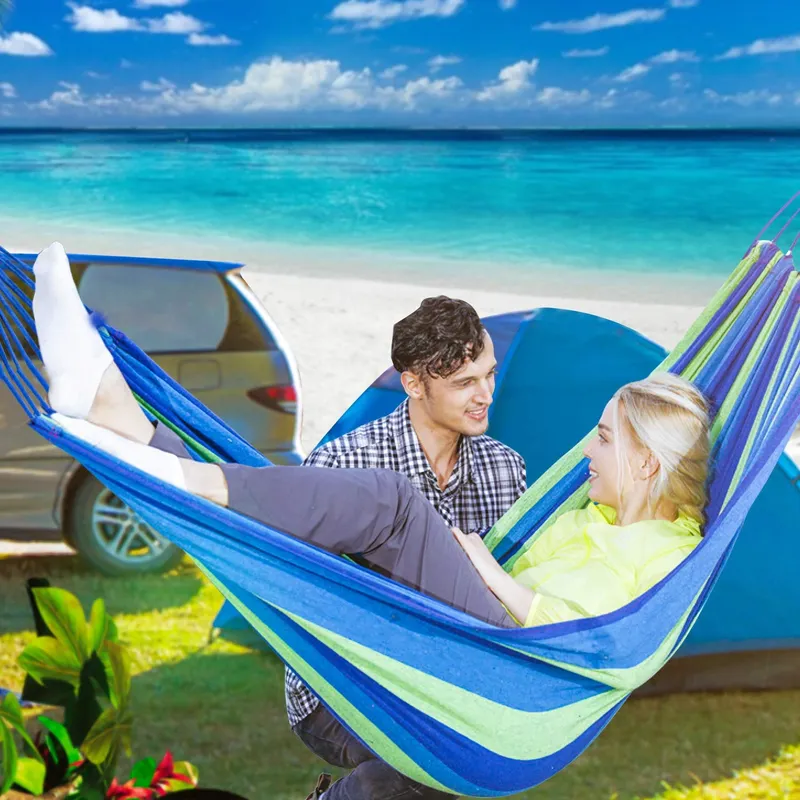 FLINTRONIC Camping Hangmat Outdoor Tuin tot 300KG — foto 8
