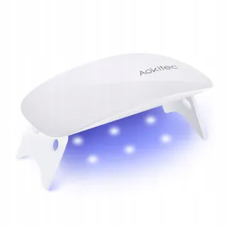 AOKITEC Mini UV LED Nagellamp Wit USB