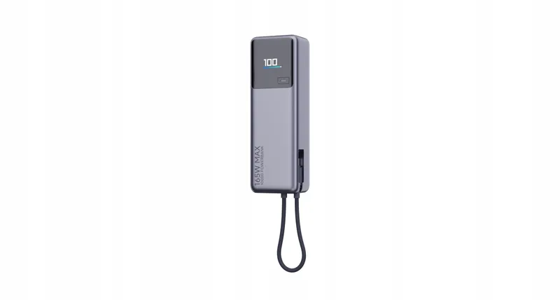 XIAOMI Powerbank 165W 10000mAh USB-C 120W Snelladen β foto 1
