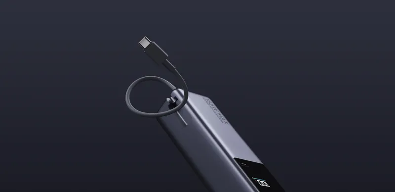 XIAOMI Powerbank 165W 10000mAh USB-C 120W Snelladen β foto 3