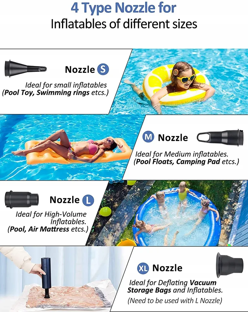 Draadloze Elektrische Pomp Compact 4-in-1 — foto 6