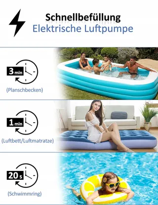 Draadloze Elektrische Pomp Compact 4-in-1 — miniatuur 3