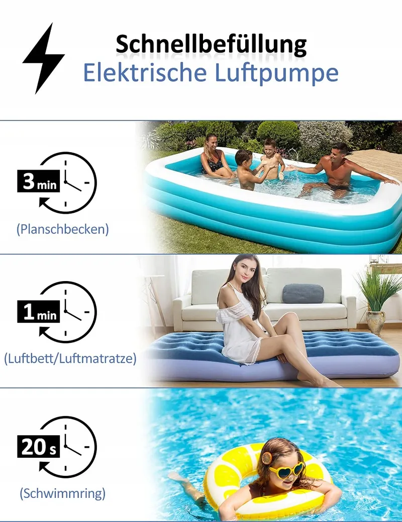 Draadloze Elektrische Pomp Compact 4-in-1 — foto 3