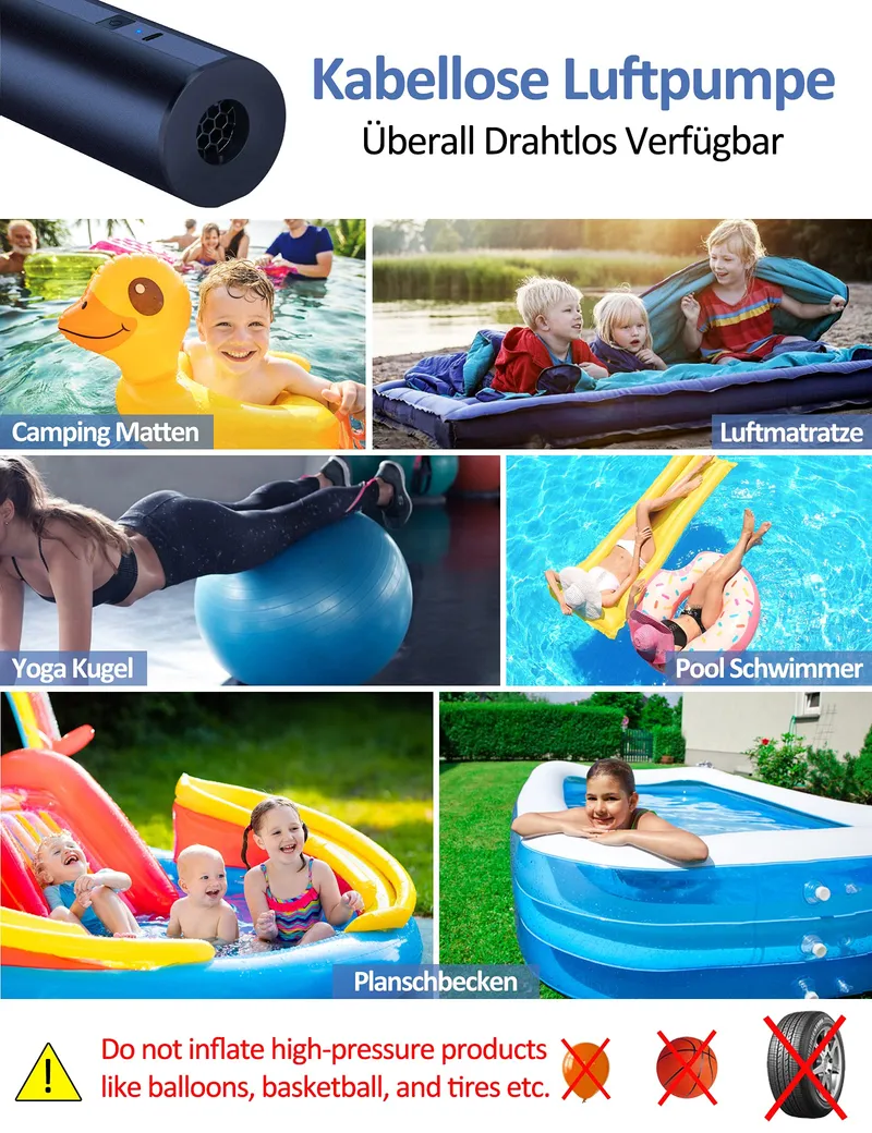 Draadloze Elektrische Pomp Compact 4-in-1 — foto 5