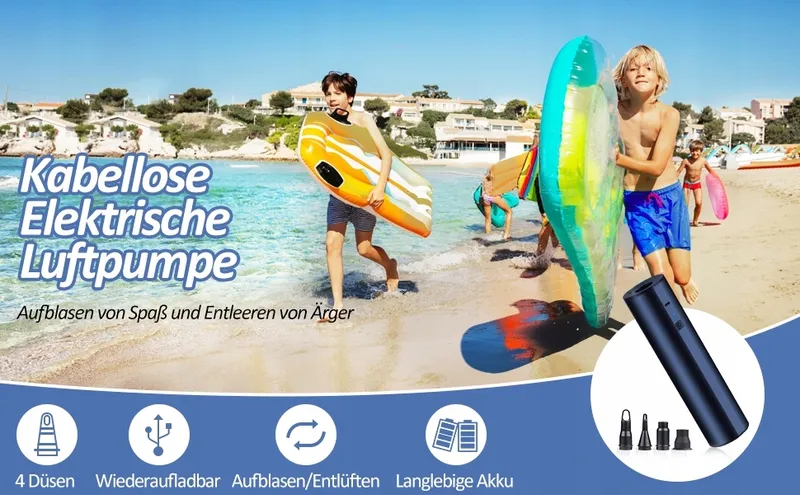 Draadloze Elektrische Pomp Compact 4-in-1 — foto 9