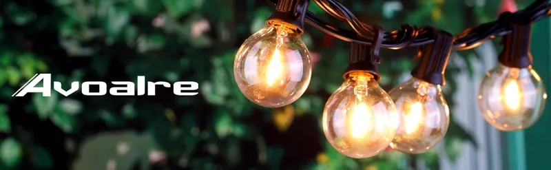 AVOALRE Tuinverlichting Lichtketting 30+3 G40 IP44 — foto 10