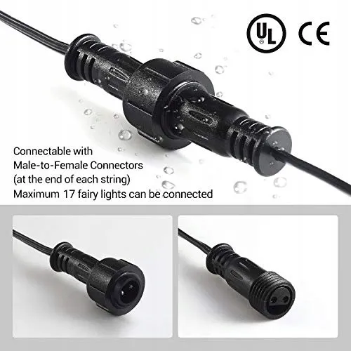 AVOALRE Tuinverlichting Lichtketting 30+3 G40 IP44 — foto 5