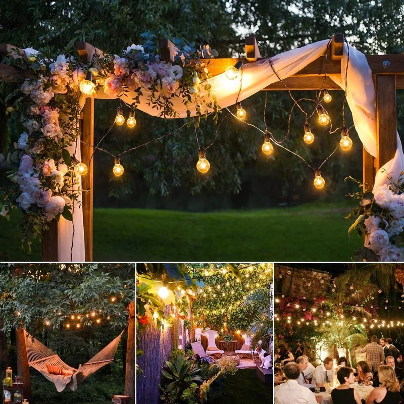 AVOALRE Tuinverlichting Lichtketting 30+3 G40 IP44 — foto 7