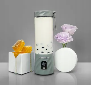 BLENDYGO 3 Draagbare Smoothieblender USB-C 550ml BPA-Vrij Grijs — miniatuur 15