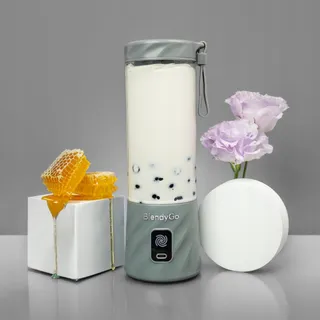 BLENDYGO 3 Draagbare Smoothieblender USB-C 550ml BPA-Vrij Grijs — miniatuur 13