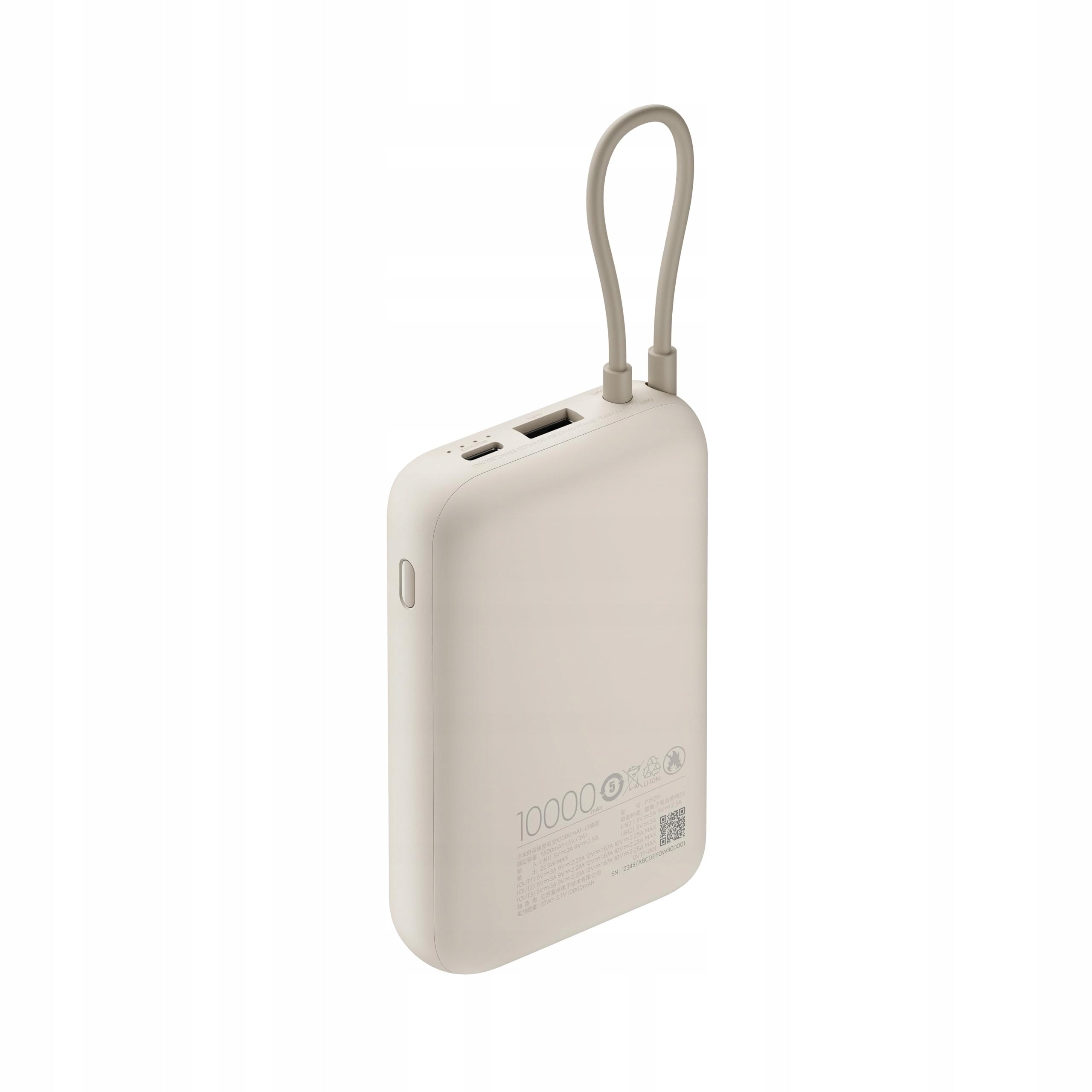 XIAOMI Powerbank 10000mAh Snelladen 3 Apparaten