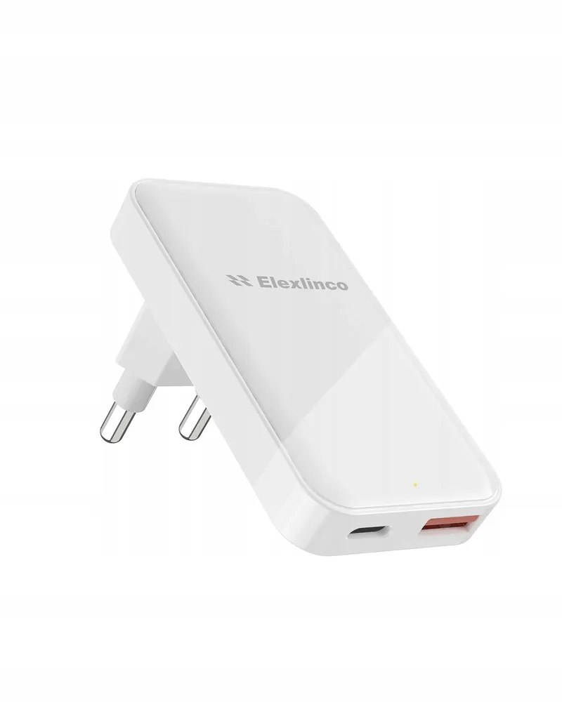 ELEXLINCO USB C Oplader 35W 2-Poorts PD3.0 iPhone Android — foto 1