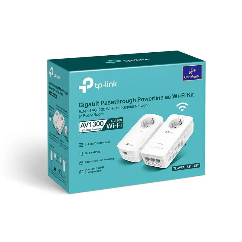 TP-LINK Powerline WLAN TL-WPA8631P Kit Dualband 1200Mbit AV1300 — foto 7