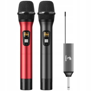TONOR TW630 Draadloze UHF Microfoon Karaoke DJ Bruiloft Kerk