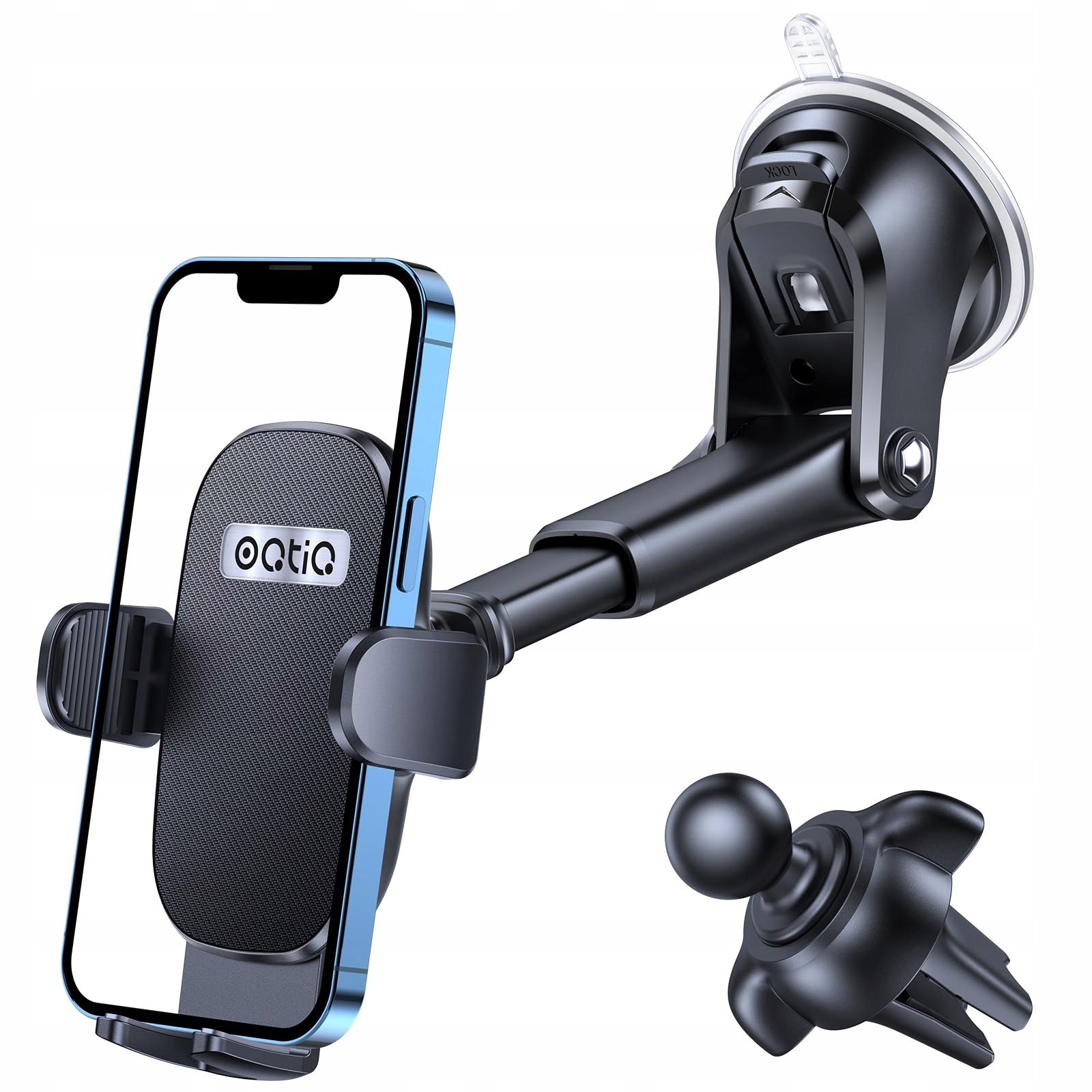 OQTIQ Autotelefoonhouder 360° Ruit Dashboard