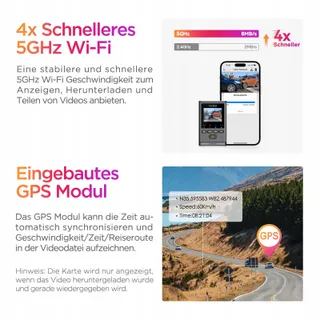 VIOFO A119 Mini 2 Dashcam 2K 60fps HDR GPS WiFi STARVIS 2 — miniatuur 6