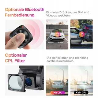 VIOFO A119 Mini 2 Dashcam 2K 60fps HDR GPS WiFi STARVIS 2 — miniatuur 8