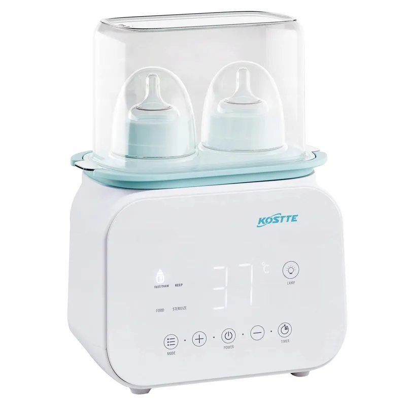 KOSTTE Flessenwarmer 10-in-1 Met Ontdooifunctie Voor Baby's — foto 1