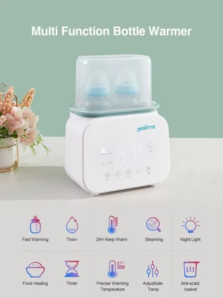 KOSTTE Flessenwarmer 10-in-1 Met Ontdooifunctie Voor Baby's — miniatuur 8