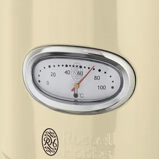 RUSSELL HOBBS Waterkoker Retro 1,7L 2400W Crème Roestvrij Staal — miniatuur 2