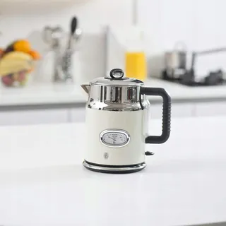 RUSSELL HOBBS Waterkoker Retro 1,7L 2400W Crème Roestvrij Staal — miniatuur 7