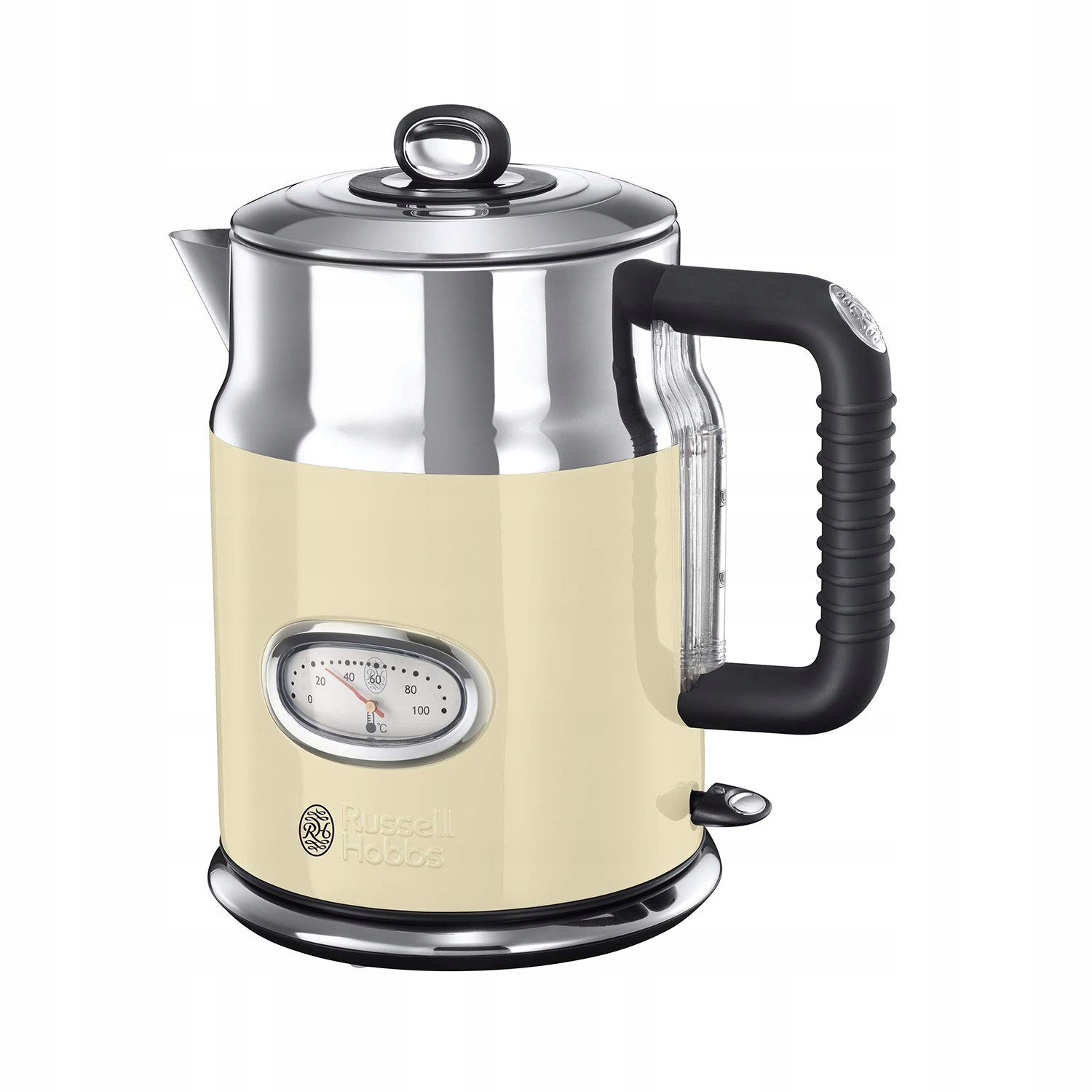 RUSSELL HOBBS Waterkoker Retro 1,7L 2400W Crème Roestvrij Staal