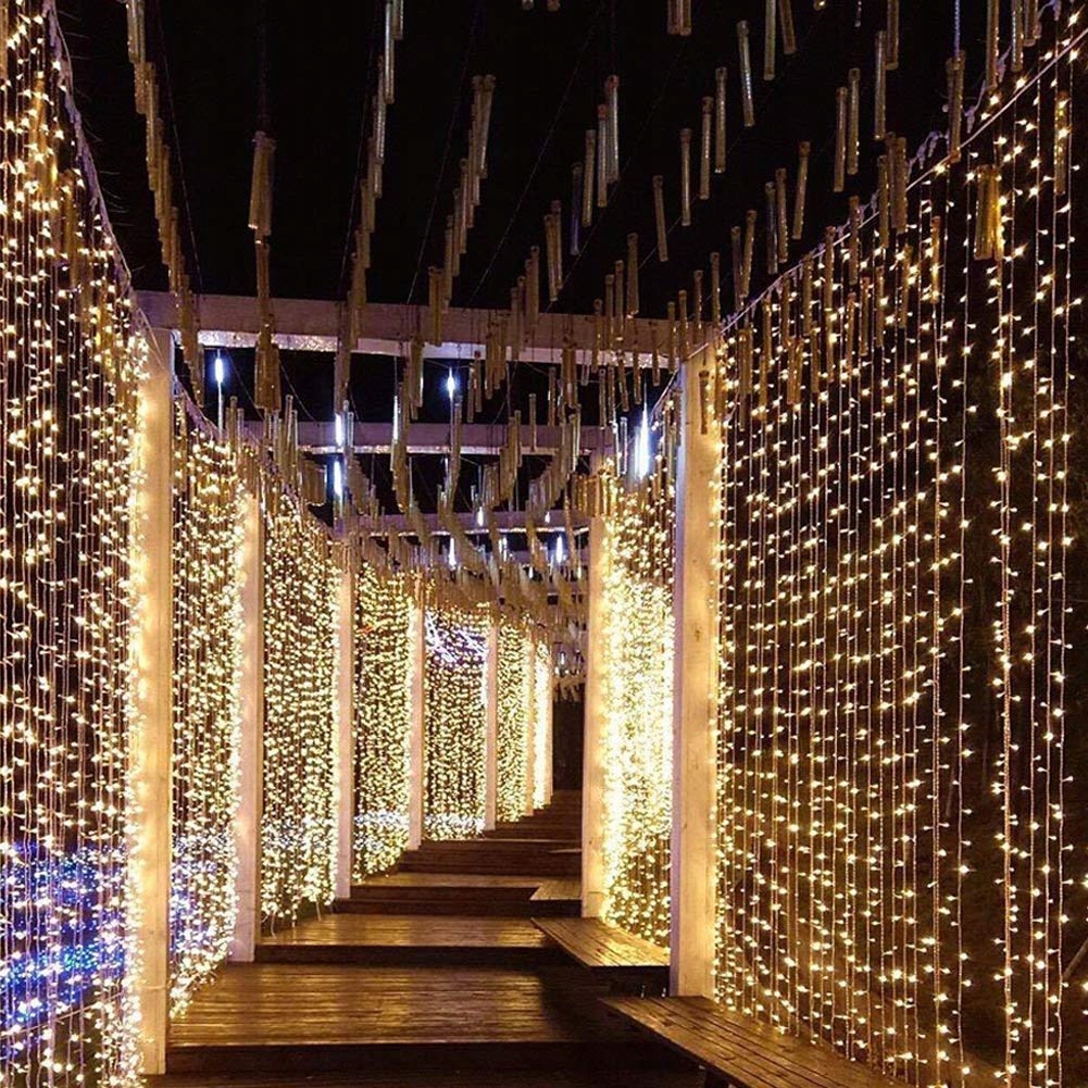 IMAGE Lichtgordijn 6x3M 600 LED Slaapkamer Decoratie
