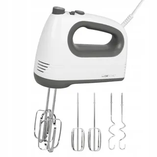 CLATRONIC HM 3775 Handmixer 400W 5 Snelheden Turbo Roestvrij Staal