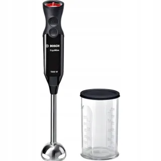 BOSCH ErgoMixx Staafmixer 1000W Stalen Beker Zwart