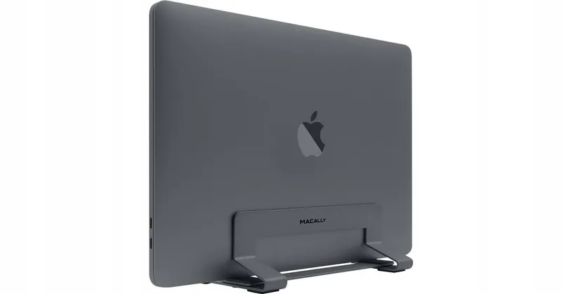 MACALLY VCSTAND Laptopstandaard MacBook 16-30mm Space Grey — foto 1