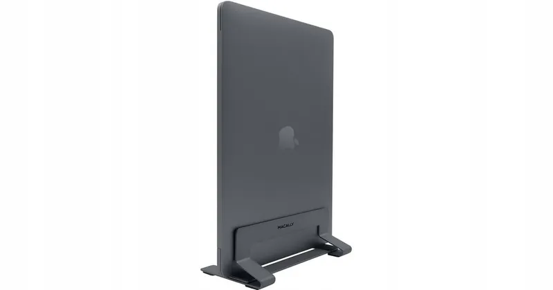 MACALLY VCSTAND Laptopstandaard MacBook 16-30mm Space Grey — foto 6