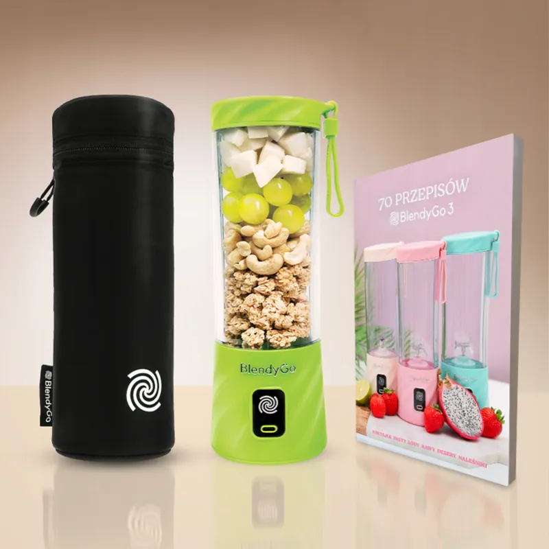 BLENDYGO 3 Draagbare Smoothie Blender USB 550ml Groen — foto 15