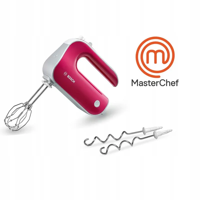 BOSCH Styline Handmixer Rood Zilver 500W — foto 3