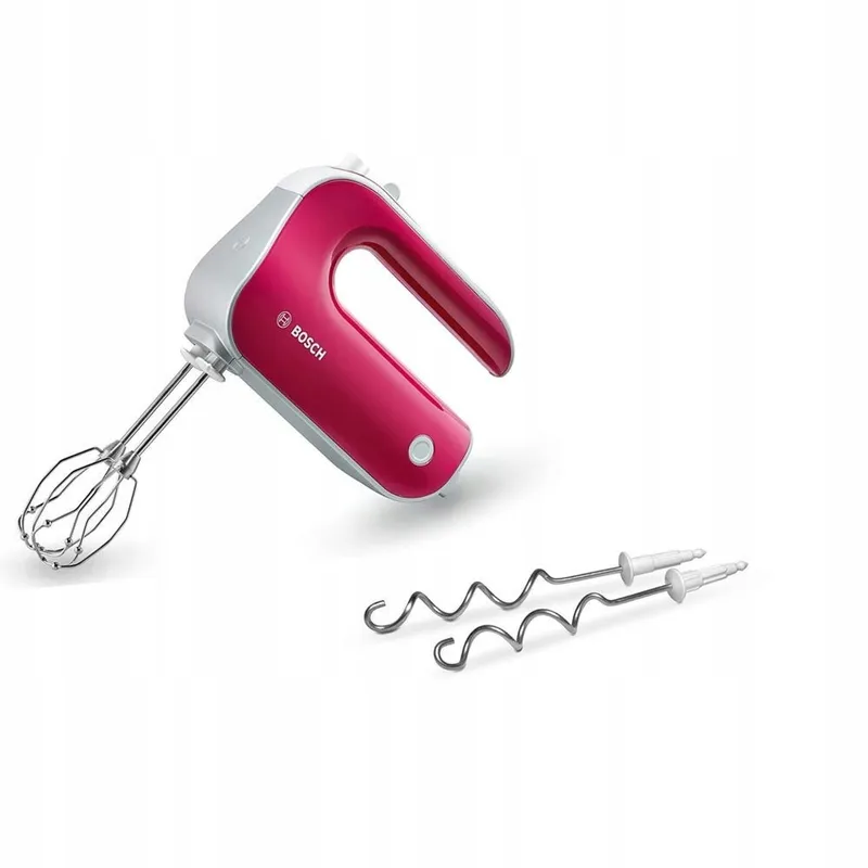 BOSCH Styline Handmixer Rood Zilver 500W — foto 2