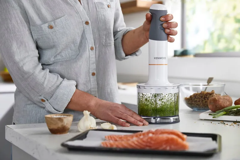 KENWOOD TriBlade Staafmixer 3 Messen Turbo 850W Wit — foto 9