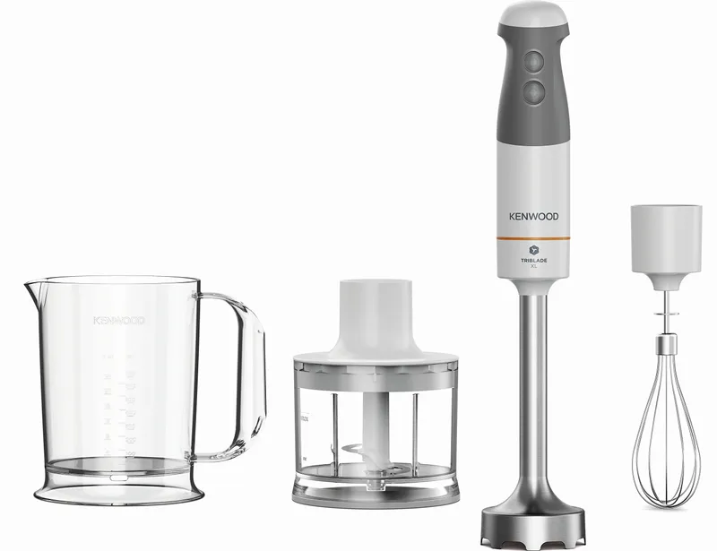 KENWOOD TriBlade Staafmixer 3 Messen Turbo 850W Wit — foto 1