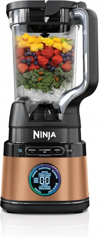NINJA Mixer 2-in-1 1200W Smoothie Groenten Bevroren Dranken