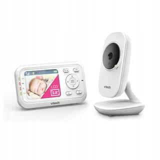 VTECH VM3255 Babyfoon Camera LCD 2,8 Inch Nachtzicht Slaapliedjes — miniatuur 2