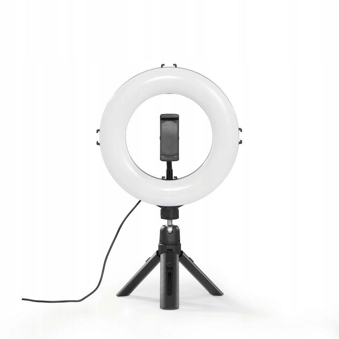HAMA LED Ringlicht 21cm Statief Telefoon Selfie Video Fotografie