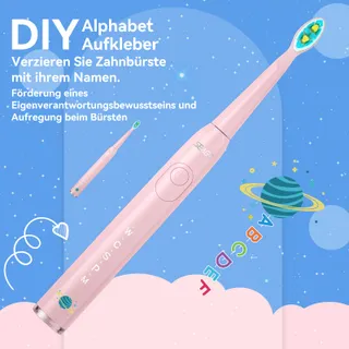 SEAGO Elektrische Kindertandenborstel 6+ Timer USB IPX7 5 Standen — miniatuur 5