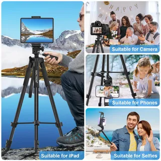 MACTREM Statief Telefoon Tablet 165cm 360° Afstandsbediening — miniatuur 2